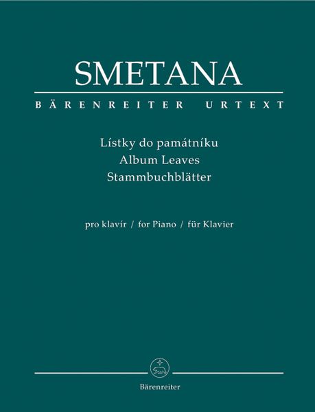 Album Leaves : For Piano / Edited By Jan Novotny.