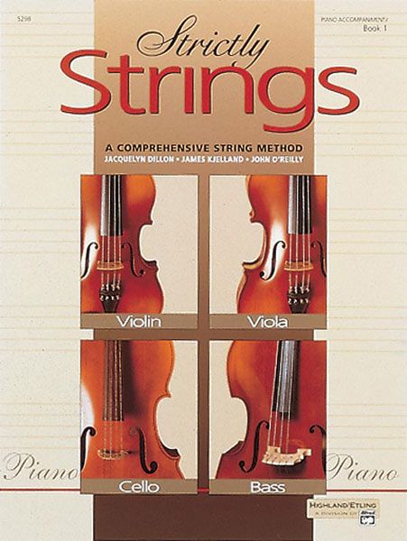 Strictly Strings, Book 1 : Piano Accompaniment.
