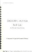 Still Life : For Oboe And String Orchestra (2004).