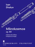 Mikrokosmos, Op. 90 : 5 Pieces For Three Flutes.