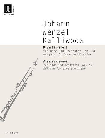 Divertissement, Op. 58 : For Oboe and Orchestra - Piano reduction.
