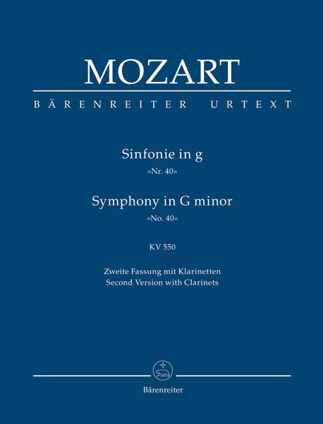 Symphony No. 40 In G Minor, K. 550.