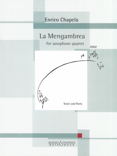Mengambrea : For Saxophone Quartet (2002).