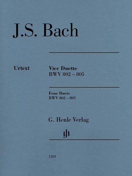 Four Duets, BWV 802-805 : For Piano.