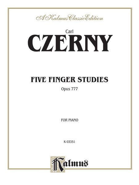 Five Finger Studies, Op. 777.