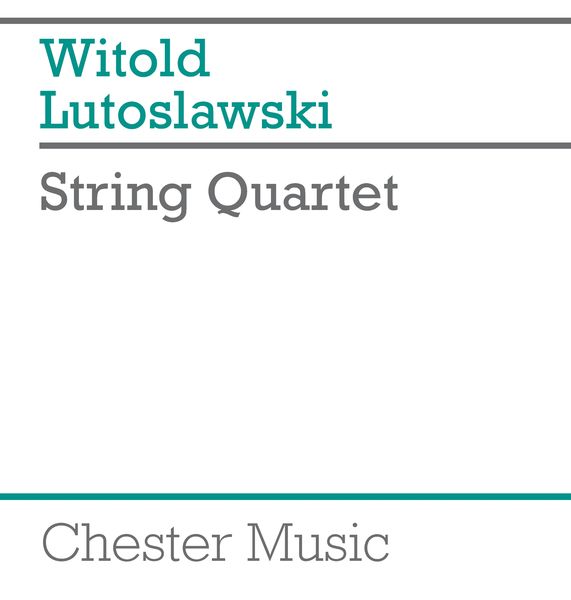 String Quartet.