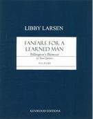 Fanfare For A Learned Man - Billington's Blowout : For Brass Quintet (2005) [Download].