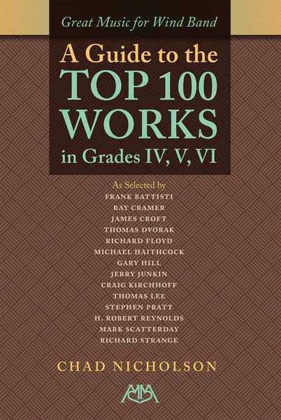 Great Music For Wind Band : A Guide To To Top 100 Works In Grades IV, V, VI.