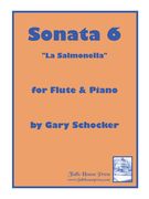Sonata No. 6 (Salmonella) : For Flute And Piano.