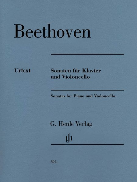 Sonatas : For Violoncello & Piano / edited by Jens Dufner.