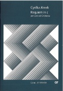 Requiem In C : Per Coro ed Orchestra / Vocal Score by Paul Horn.
