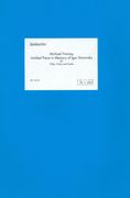 Untitled Piece In Memory Of Igor Stravinsky : For Flute, Viola and Harp (1971).