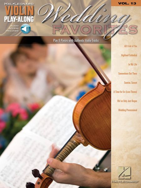 Wedding Favorites : Violin Play-Along.