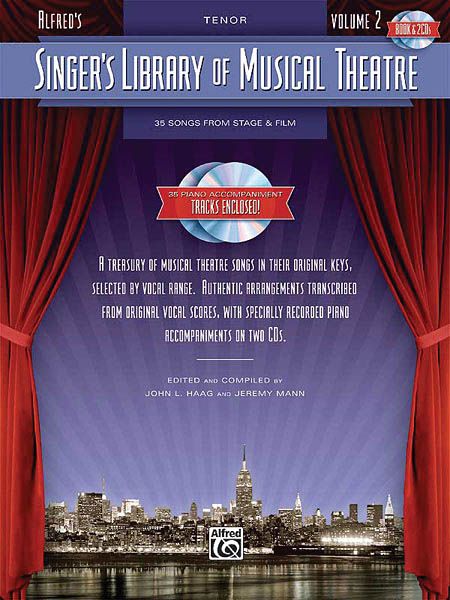 Singer's Library Of Musical Theatre : Tenor, Vol. 2.