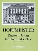Duetto In G-Dur : Für Flöte Und Violine / edited by Bernhard Päuler.