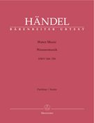 Water Music, HWV 348-350 / edited by Terence Best.