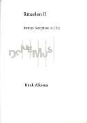 Rituelen II : For Baritone Saxophone and Piano.