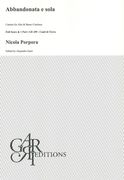 Abbandonata E Sola : Cantata For Alto And Basso Continuo / edited by Alejandro Garri.