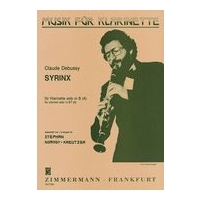Syrinx : Für Klarinette Solo In B-Flat Or A.