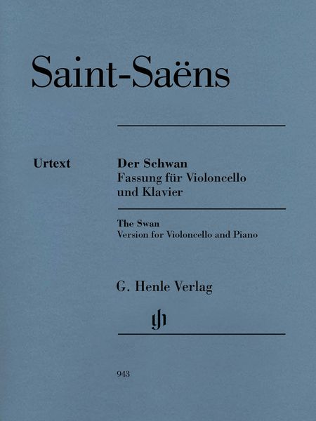 The Swan, From The Carnival Of The Animals : Version For Violoncello and Piano / ed. Frank Buchstein.