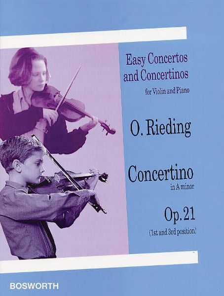 Concertino In A Minor, Op. 21 : For Violin and Piano.