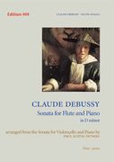 Sonata In D Minor : For Flute and Piano / arranged by Paul Lustig Dunkel.