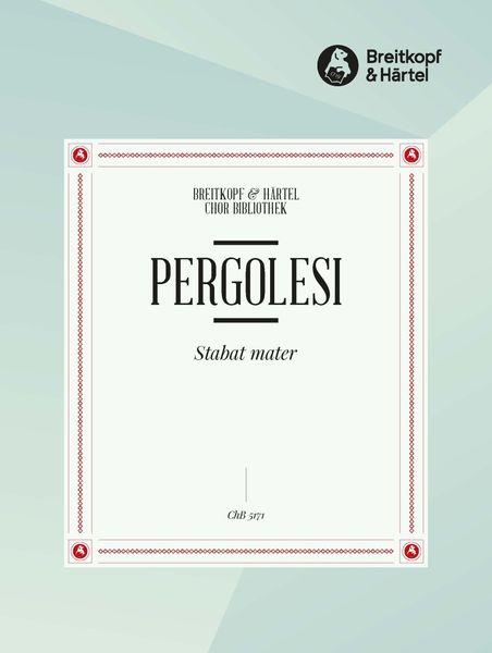 Stabat Mater : For Chorus.