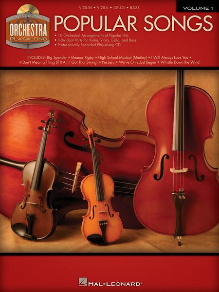 Popular Songs, Vol. 1 : Orchestra Play-Along.