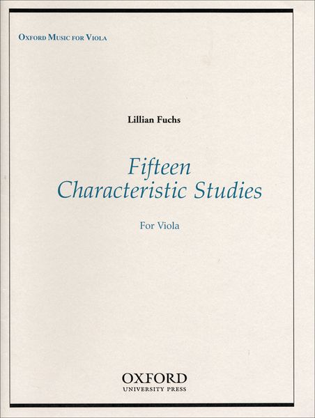 Fifteen Characteristic Studies : For Unaccompanied Viola.
