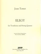 Elegy : For Trombone and String Quartet (1993).