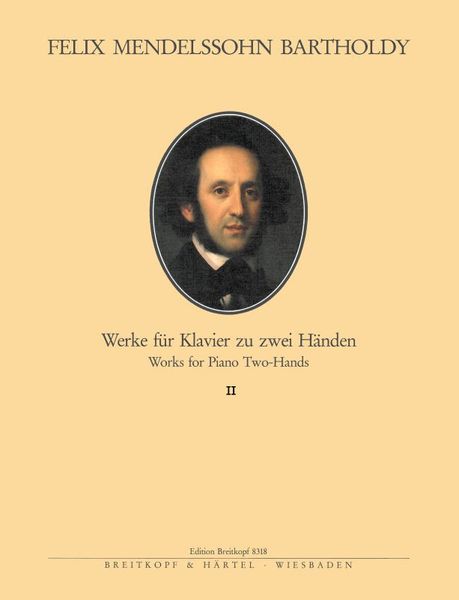 Sämtliche Werke Für Klavier Zu Zwei Händen, Band 2.