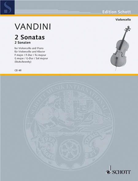Sonatas In F Major and G Major : Cello and Piano.