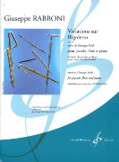 Variations Sur Rigoletto, Op. 55 : Pour Piccolo, Flute Et Piano / Ed. Jean-Louis Beaumadier.
