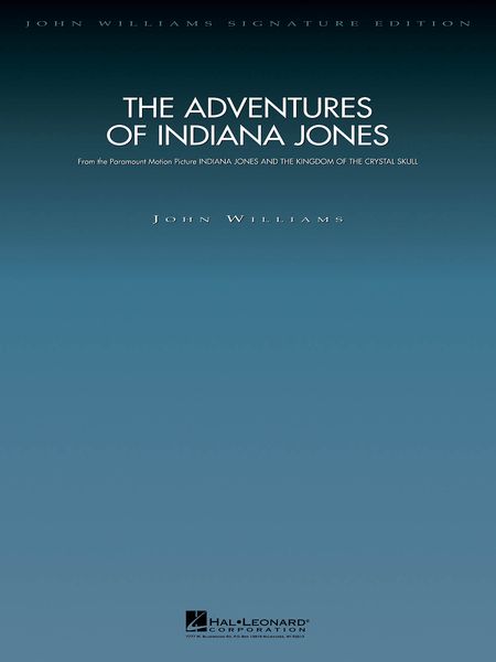 Adventures Of Indiana Jones : For Orchestra.