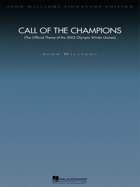 Call Of The Champions : For SATB Chorus and Orchestra.