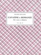 Cavatine E Romanze Per Voce E Chitarra.