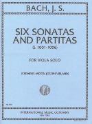 Six Sonatas and Partitas For Violin, S 1001-1006 / Ed. by Hellmesberger.