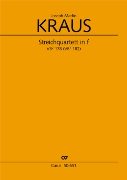 Streichquartett In F Moll, Vb2 178 (Vb1 182) / edited by Sonja Gerlach.