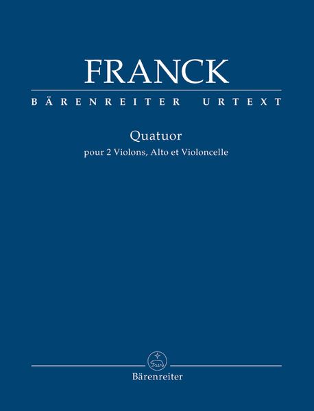 Quatuor : Pour 2 Violons, Alto Et Violoncelle / edited by Christiane Strucken-Paland.
