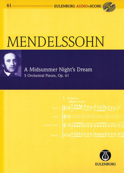 A Midsummer Night's Dream : 5 Orchestral Pieces, Op. 61 / edited by Boris von Haken.