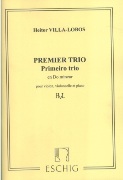 Trio No. 1 In C Minor : For Violin, Violoncello and Piano (1911).