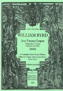 Ave Verum Corpus : Motet For 4 Voices - Gradualia 2nd Edition (1610) / edited by Vince Kelly.
