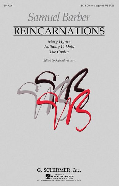 Reincarnations : For SATB Chorus A Cappella / edited by Joshua Parman.