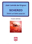 Scherzo Sobre Un Tema Popular : Per Orquestra Sinfonica.