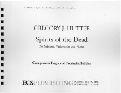 Spirits Of The Dead : For Soprano, Violoncello and Piano (2009).