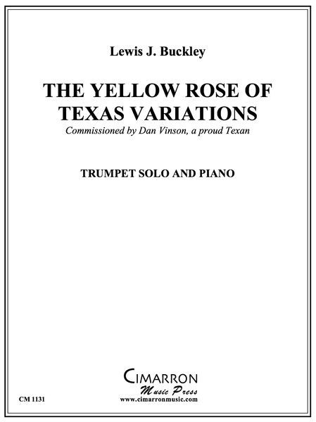 Yellow Rose Of Texas Variations : For Trumpet Solo and Piano.