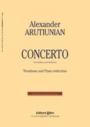 Concerto : For Trombone and Orchestra - Piano reduction.