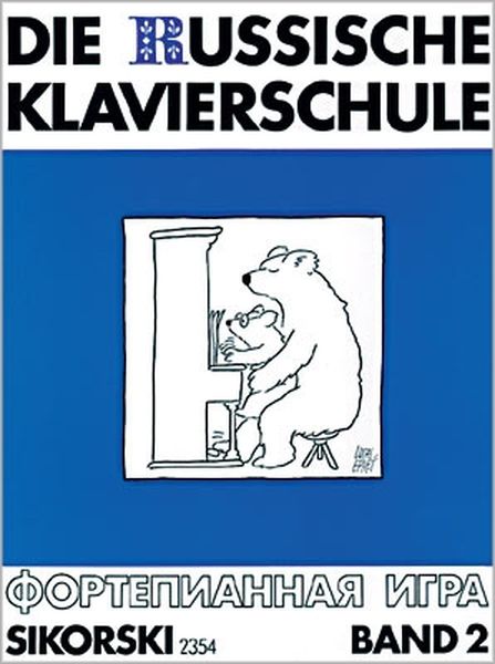 Die Russische Klavierschule, Band 2.