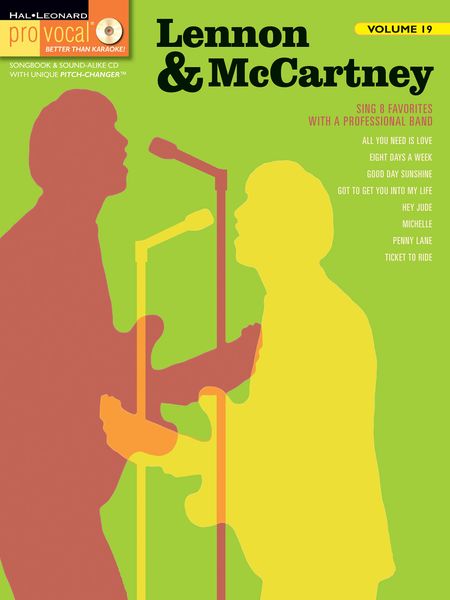 Lennon & McCartney : Sing 8 Favorites With A Professional Band.