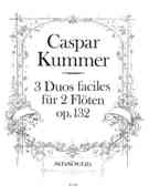 Drei Duos Faciles, Op. 132 : Für 2 Flöten / edited by Bernhard Päuler.